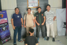 Ngamuk Bawa Sajam, Ditangkap Polisi, Ternyata Buronan Pelaku Curanmor OKU Timur 