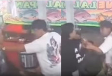 Viral! Gegara Gagal Top-Up Saldo, Seorang Pria Aniaya Pedagang Warung Lalapan di Nusa Lembongan