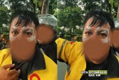 Viral! Driver Ojol dan Anaknya Kena Tembakan Gas Air Mata saat Antar Pesanan di Sekitar Gedung DPR