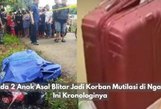 Janda 2 Anak Asal Blitar Jadi Korban Mutilasi di Ngawi, Ini Kronologinya