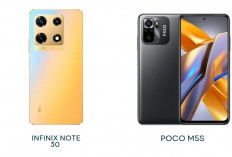 Bersertifikasi IP53! Infinix Note 30 vs Poco M5s Mana yang Lebih Gokil? Intip Spesifikasi Keduanya Disini...