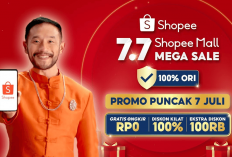 Promo Spesial! 23 Kode Voucher Shopee Mall Mega Sale 7.7, Diskon Rp700 Ribu Produk Apapun, Potongan Rp127K OFF