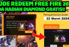 Catat! 20 Kode Redeem FF Terbaru Hari Ini, Jum'at 22 Maret 2024, Buruan Guys di Klaim Jangan Kasih Kendor!