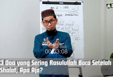 3 Doa yang Sering Rasulullah Baca Setelah Shalat Lima Waktu, Apa Aja? Inilah Penjelasan Ustaz Adi Hidayat.. 