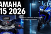 Yamaha R15 2026 Mesin Baru Lebih Halus, Warna Biru Sporty Bikin Tampil Keren di Jalan!