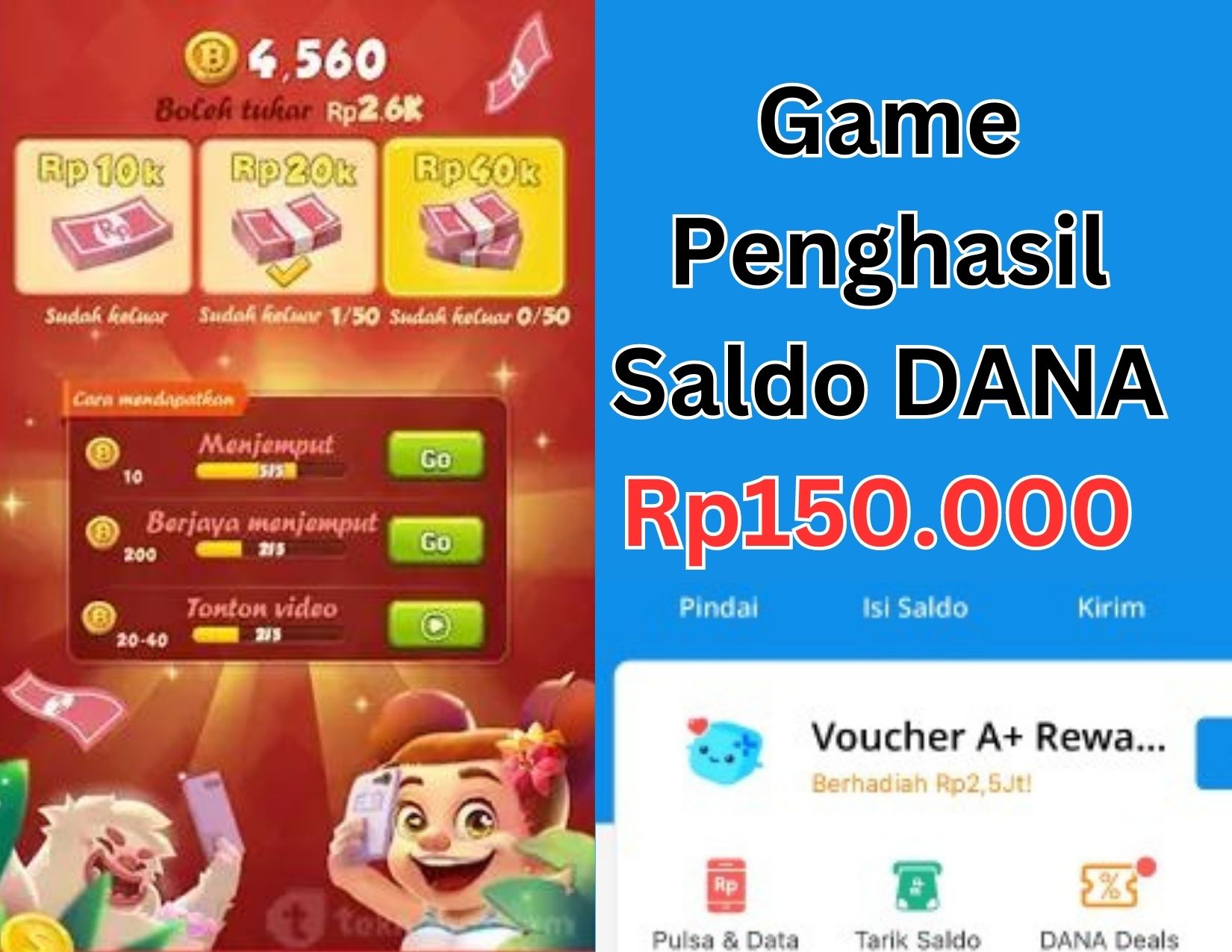 DIJAMIN Langsung Cair 5 Aplikasi Game Penghasil Uang Paling Cepat Cair dan Paling Mudah