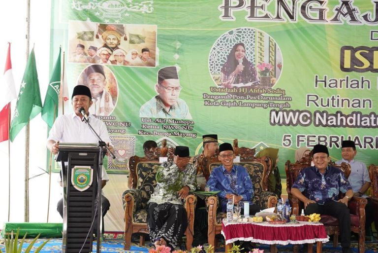 Gubernur Hadir Pengajian Akbar di OKU Timur