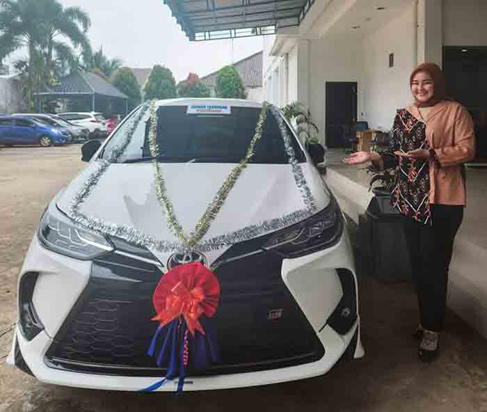 Undian Pesirah: Mantan Kepala BKPSDM Banyuasin Bawa Pulang Toyota Yaris