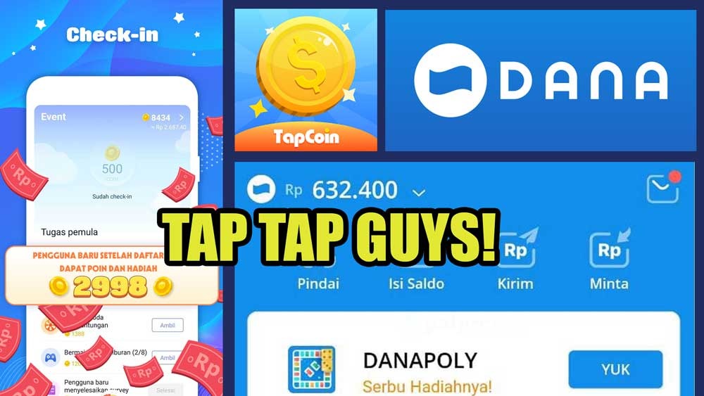 Modal Klik Bisa Dapat Saldo DANA Gratis Sampai Jutaan Rupiah Dari Game Penghasil Uang