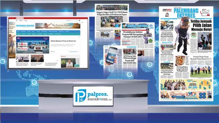 Koran Hybrid Pertama di Indonesia Baca Palembang Ekspres Edisi Sabtu 01 Juli 2023