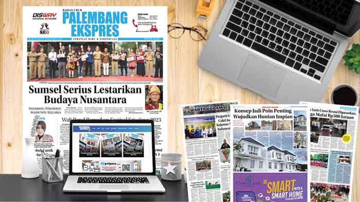 Baca Palembang Ekspres Edisi Selasa 20 Juni 2023
