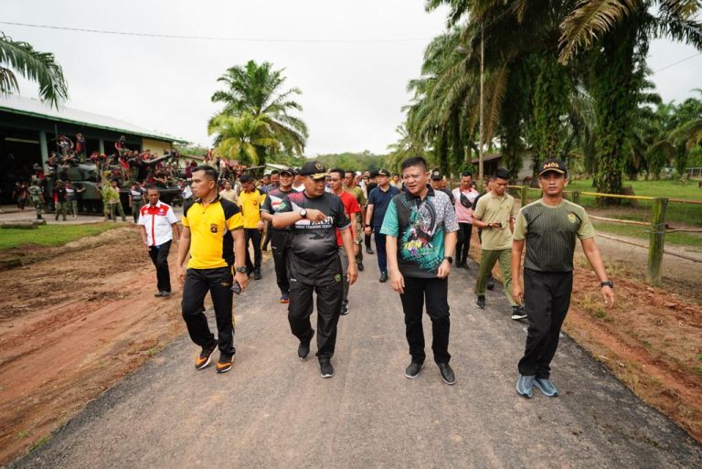 Olahraga Bersama Bentuk Sinergitas Tanpa Batas