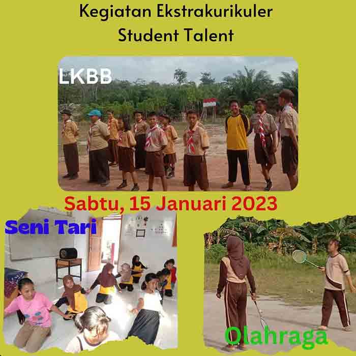 Tiga Ekskul Mulai Dikembang SDN 25 Tungkal Ilir