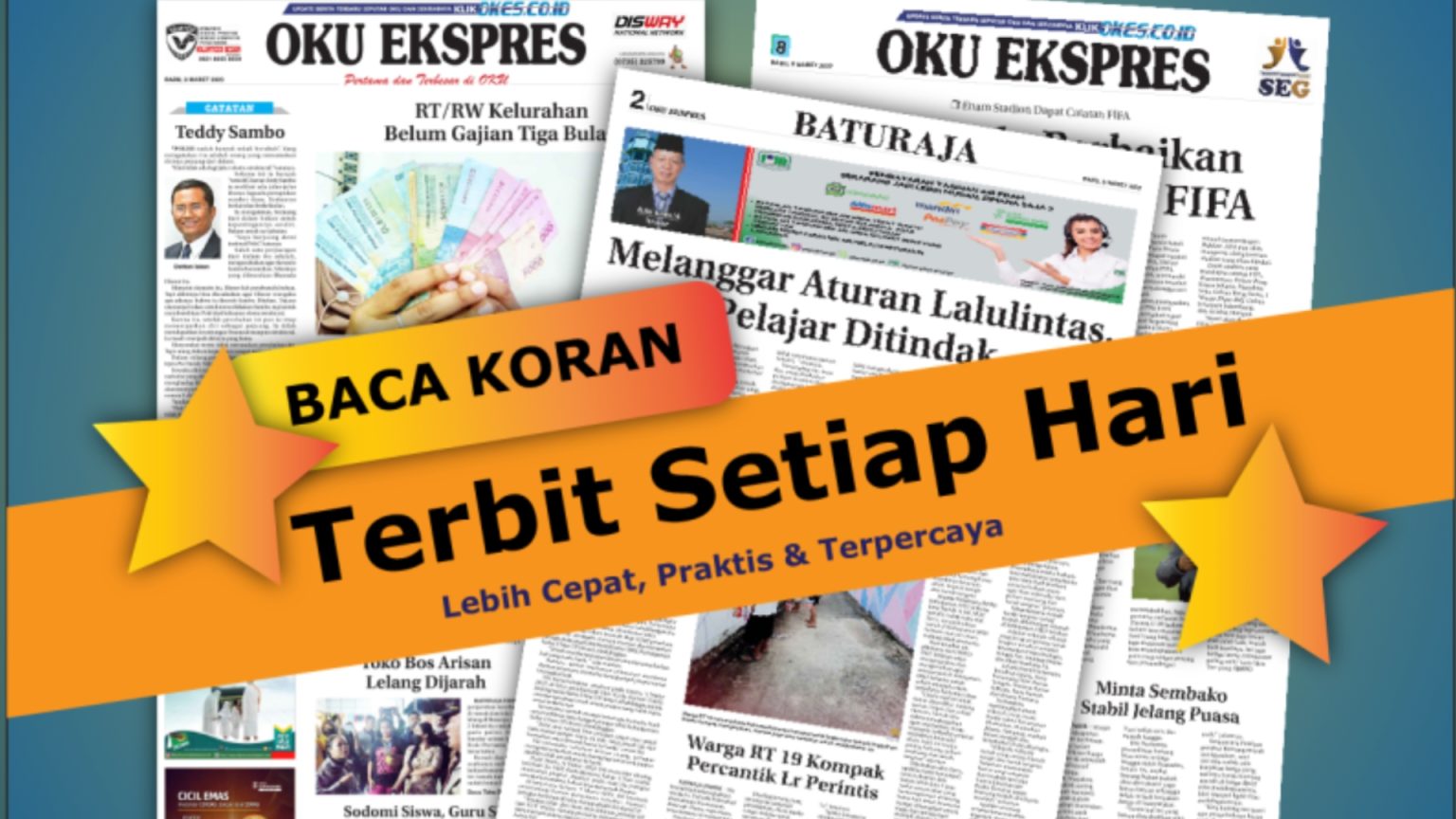BACA OKU EKSPRES EDISI 21 MARET 2023