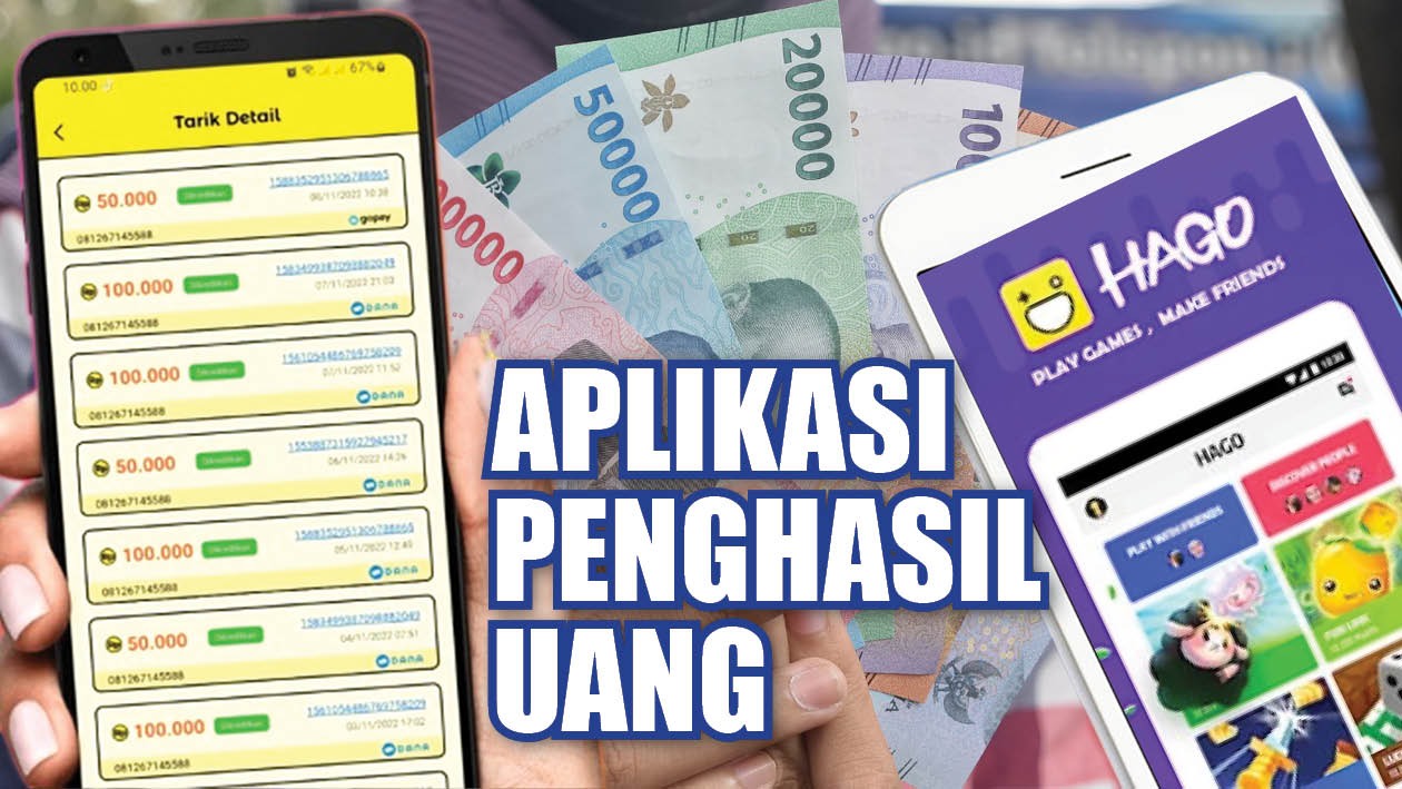 Bikin Dompet Tebal Aplikasi dan Game Penghasil Uang Sampai Ratusan Ribu Setiap Hari