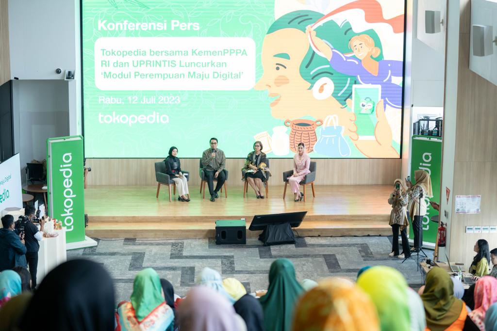 Potensi Perempuan Gerakkan UMKM Besar, Tokopedia Gandeng Kementrian Ini untuk Mengedukasi Mereka