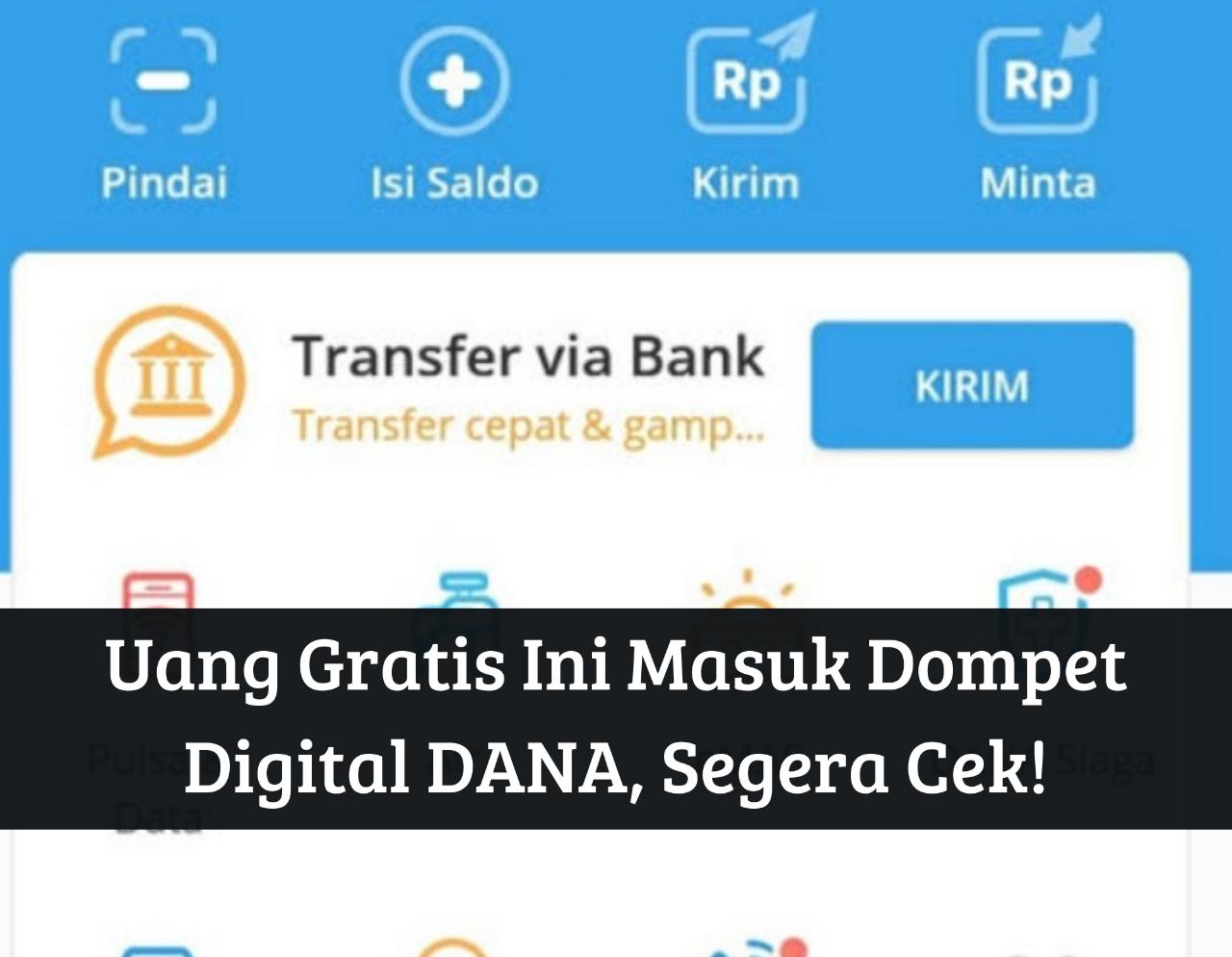 PENGUMUMAN! Dapat Saldo DANA Rp100 Ribu Setiap Hari Dengan Aplikasi Ini