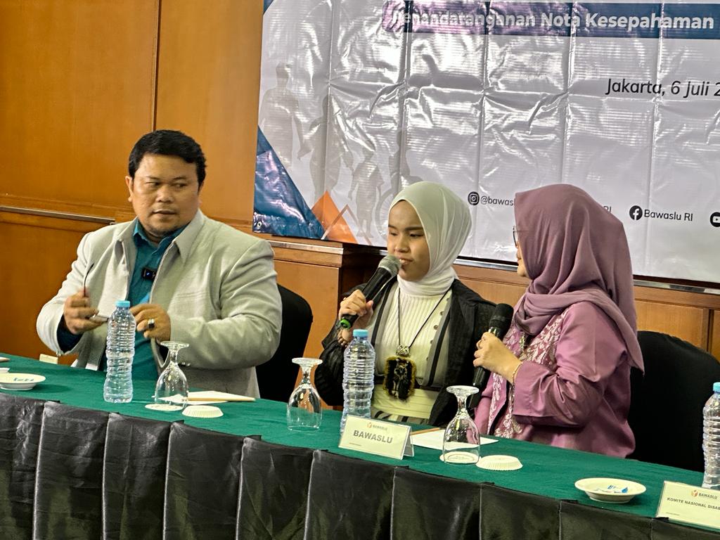 Ini Pesan Putri Ariani kepada Penyandang Disabilitas pada Pemilu 2024: “Jangan Takut Nyoblos”