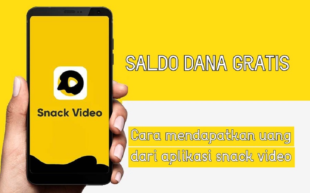 Nonton Video Dapat Saldo DANA Gratis Pakai Aplikasi Snack Video Cek Caranya Disini