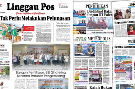 Baca Linggau Pos Edisi 17 Februari 2023
