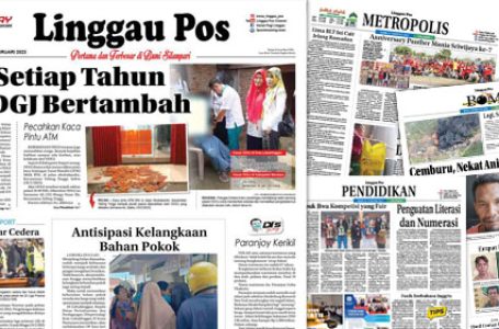 Baca Linggau Pos Edisi 20 Februari 2023