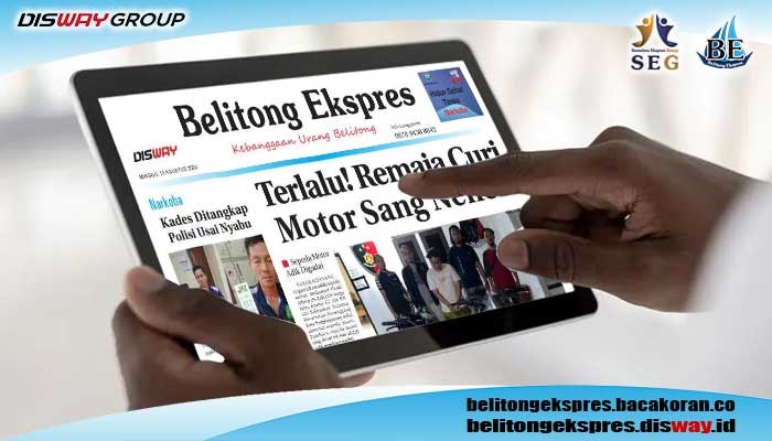 Koran Belitong Ekspres Edisi, Sabtu 09 September 2023