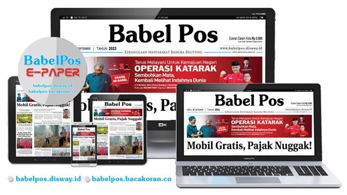 Koran Babel Pos Edisi Minggu, 17 September 2023