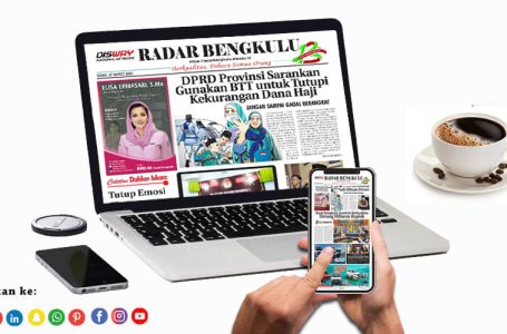 BACA RADAR BENGKULU, EDISI SENIN 27 MARET 2023