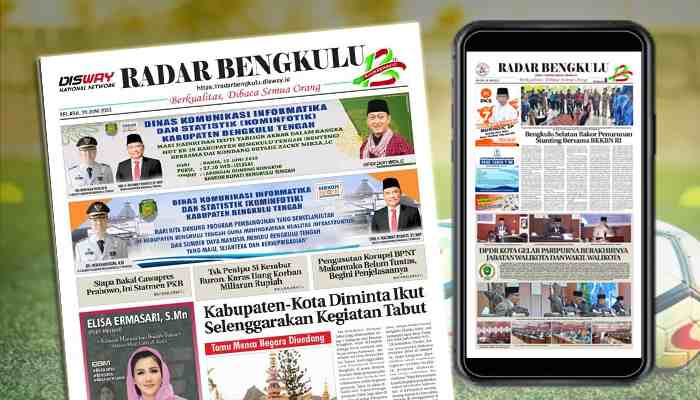 BACA RADAR BENGKULU EDISI SELASA 20 JUNI 2023