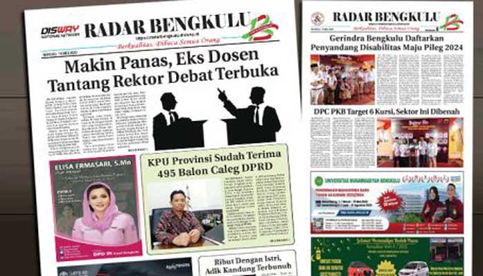 BACA RADAR BENGKULU EDISI RABU 17 MEI 2023