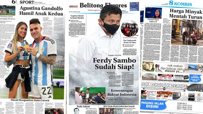 Baca Belitong Ekspres Edisi 14 Februari 2023