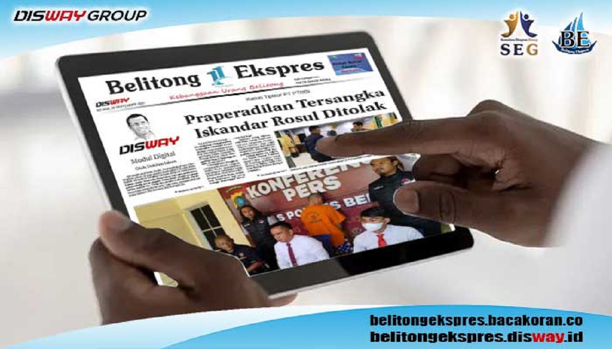 Koran Belitong Ekspres Edisi Selasa 26 September 2023