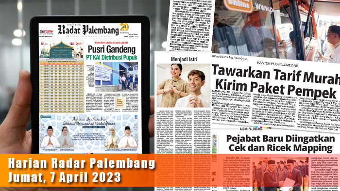 Baca Radar Palembang Edisi 07 April 2023