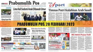 Baca Prabumulih Pos Edisi 28 Februari 2023
