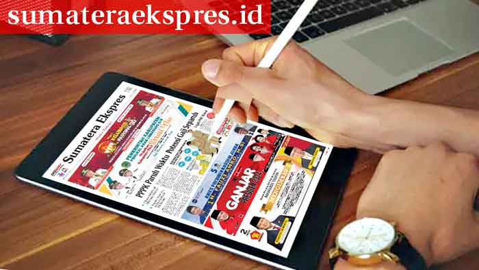 Koran Hybrid Pertama di Indonesia Baca Sumatera Ekspres Edisi 10 Juli 2023