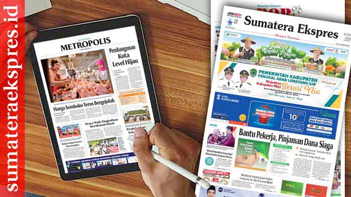 Baca Sumatera Ekspres Edisi 12 Juni 2023