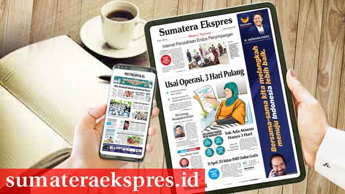 Baca Sumatera Ekspres Edisi 13 April 2023