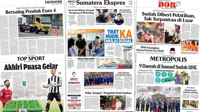 Baca Sumatera Ekspres Edisi 26 Februari 2023