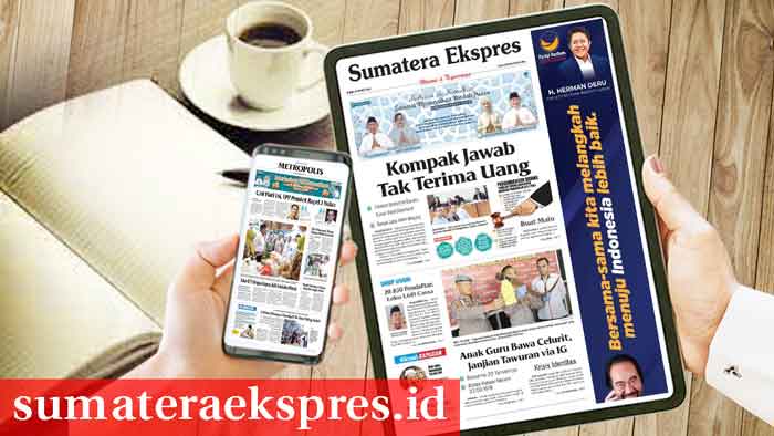 Baca Sumatera Ekspres Edisi 30 Maret 2023