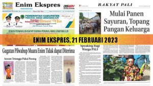 Baca Enim Ekspres Edisi 21 Februari 2023