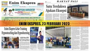 Baca Enim Ekspres Edisi 23 Februari 2023