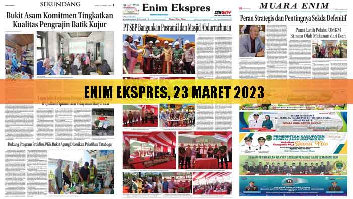 Baca Enim Ekspres Edisi 23 Maret 2023