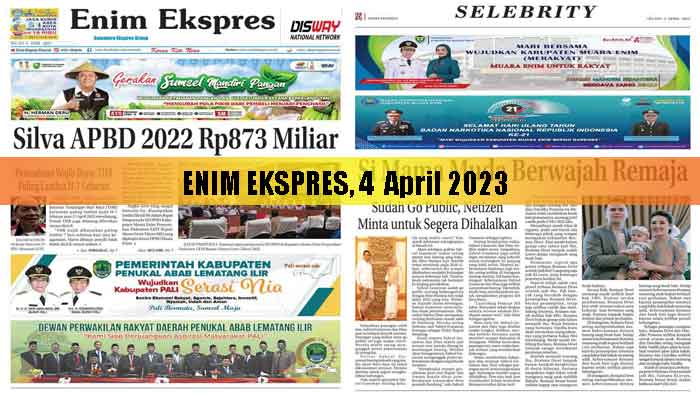 Baca Enim Ekspres Edisi 04 April 2023