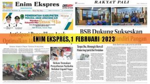 Enim Ekspres Edisi 1 Februari 2023