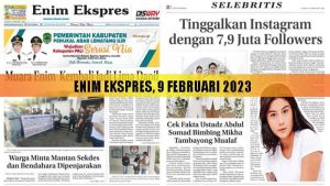 Enim Ekspres Edisi 9 Februari 2023