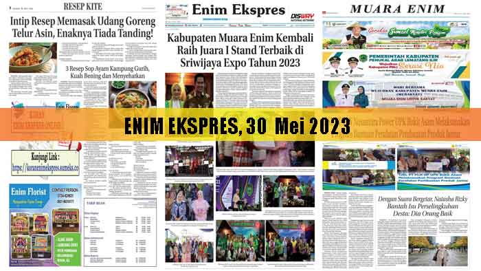 Baca Enim Ekspres Edisi 30 Mei 2023