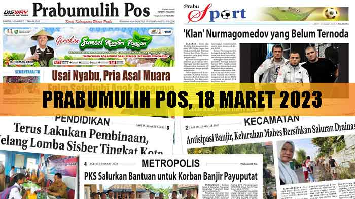 Baca Prabumulih Pos Edisi 18 Maret 2023