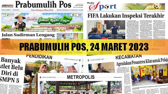 Baca Prabumulih Pos Edisi 24 Maret 2023