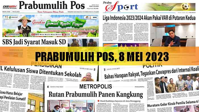 Baca Prabumulih Pos Edisi 08 Mei 2023
