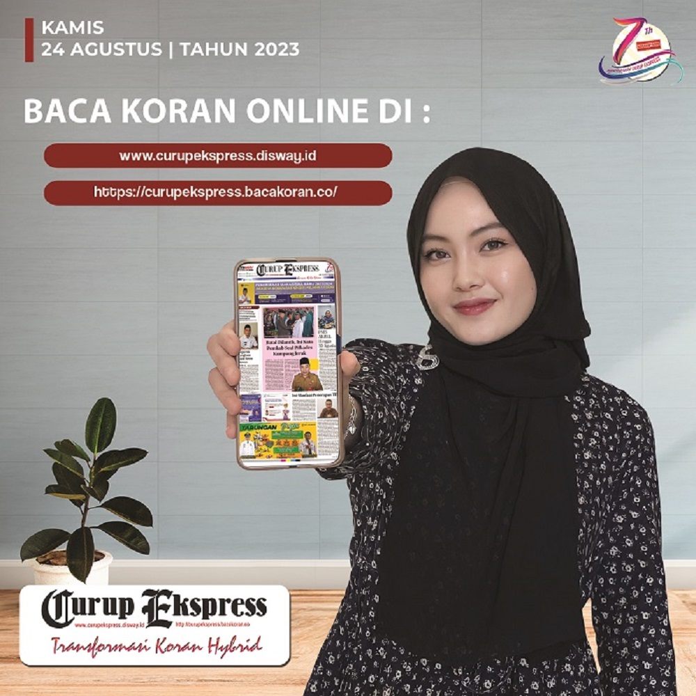 Koran Curup Ekspress Edisi, Kamis 24 Agustus 2023